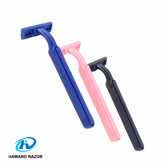 Twin Blade Personal Care Disposable Razor for Men