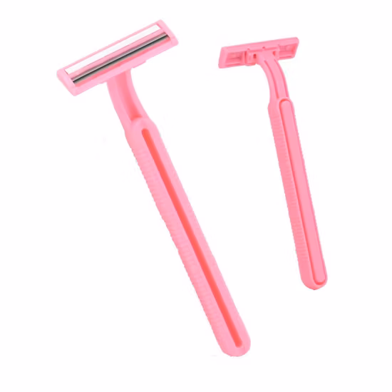 Twin Blade Personal Care Disposable Razor for Men