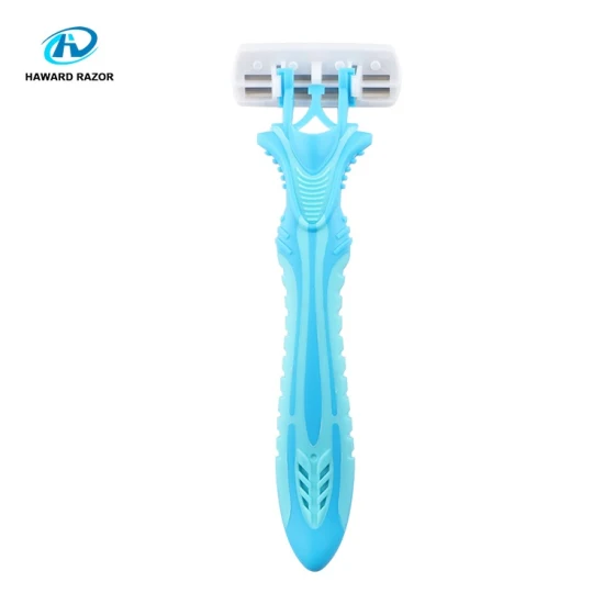 Maquinilla de afeitar disponible de las cuchillas del precio directo de fábrica D623L que afeita la maquinilla de afeitar de los hombres con seis cuchillas
