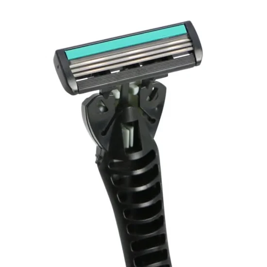 D335L Venta caliente Etiqueta privada 3 cuchillas para hombres y mujeres Cuchillas de afeitar /Sistema de afeitar con cartuchos de recarga