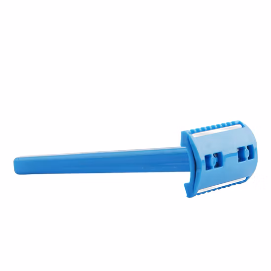 Cabezal de afeitar médico desechable con peine/depiladora quirúrgica/maquinilla de afeitar quirúrgica desechable de doble filo